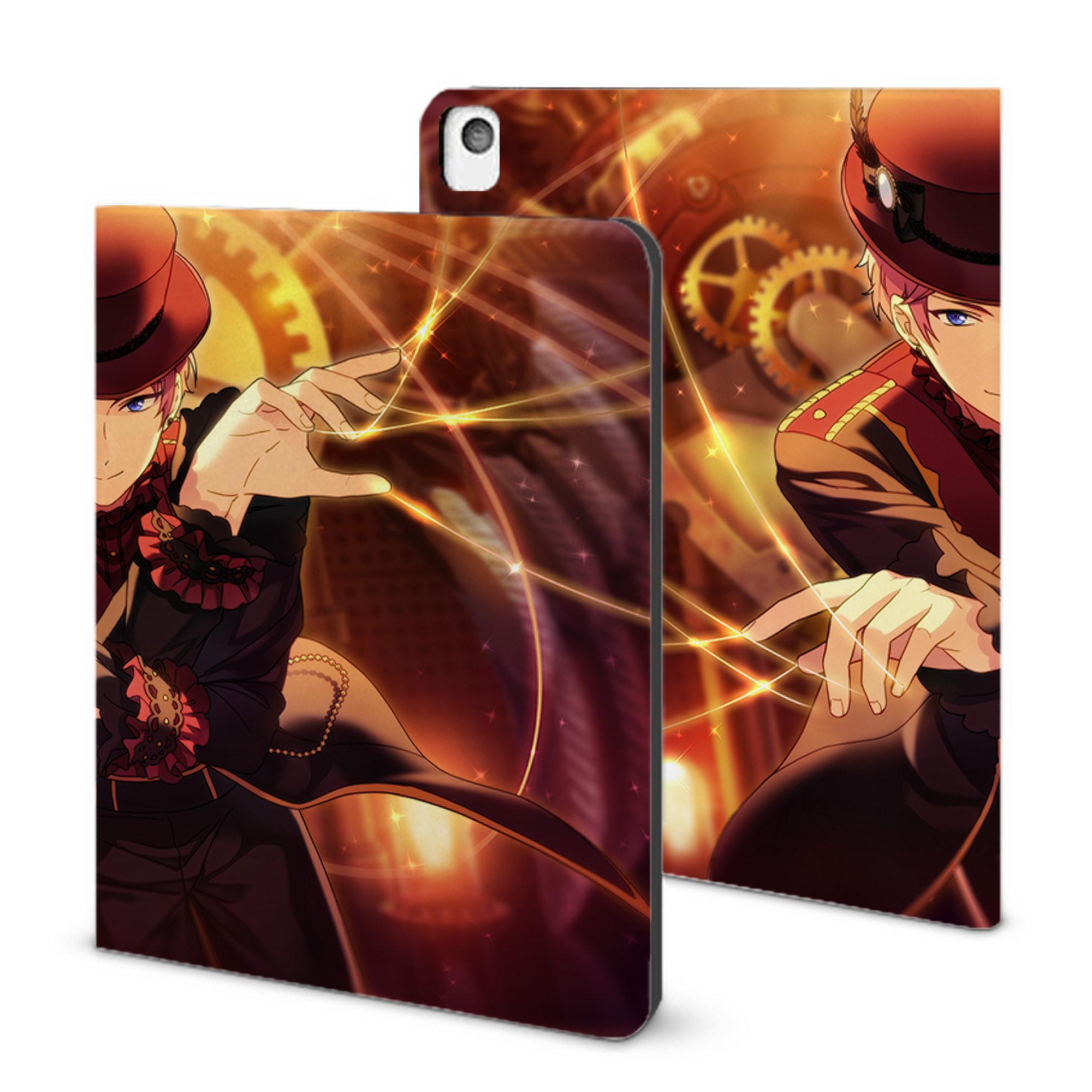 （画像用） あんさんぶるスターズ! Ensemble Stars IPadケース ペンホルダー付き ブックスタイルデザイン